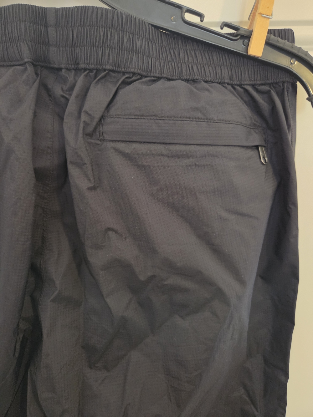Marmot Black Women's Lightweight Rain Pants - Picture 8 of 13
